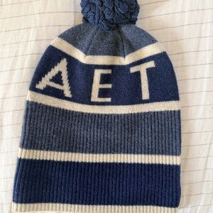AETHER Beanie with Pom-Pom